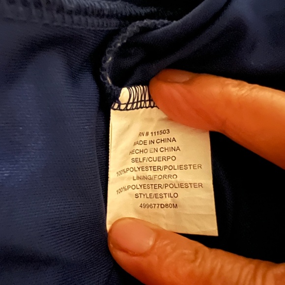 Luxology Women's Floral Mini Dress Sleeveless Keyhole Size 4 - Picture 8 of 9